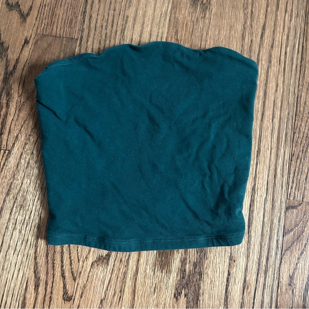 Garage Forest Green Tube Top